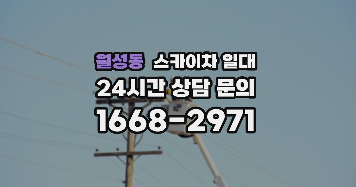 월성동 스카이차 일대