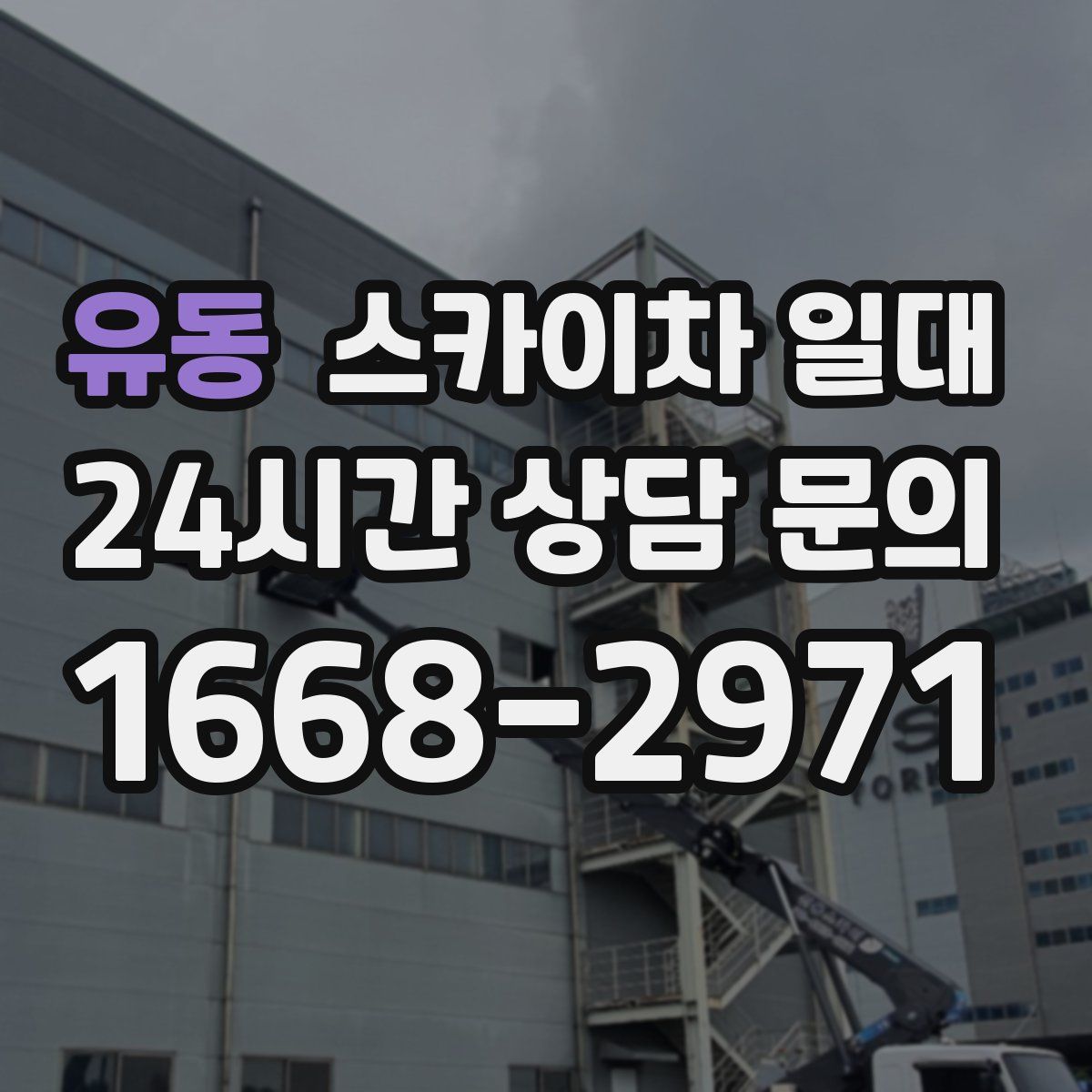 유동 스카이차 일대