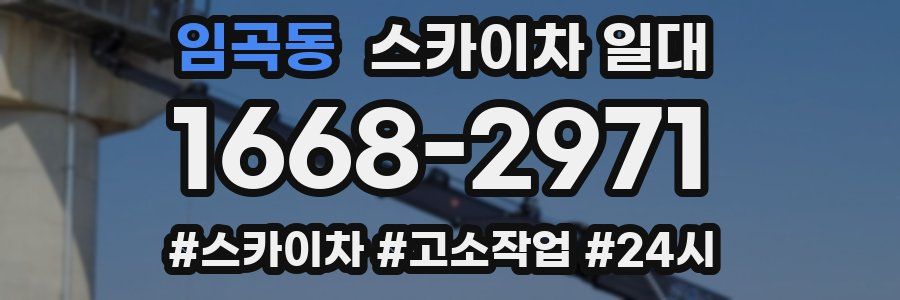 임곡동 스카이차 일대