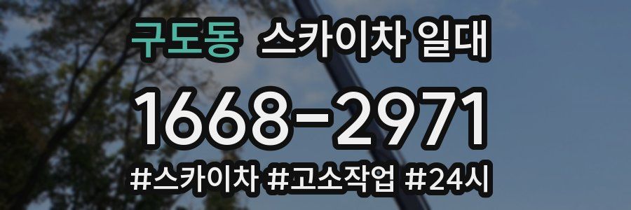 구도동 스카이차 일대