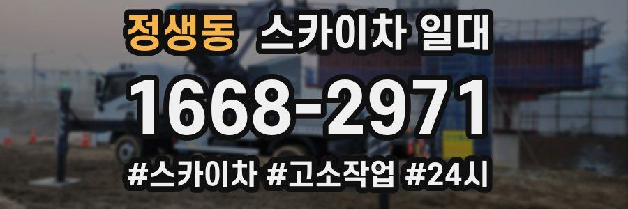 정생동 스카이차 일대