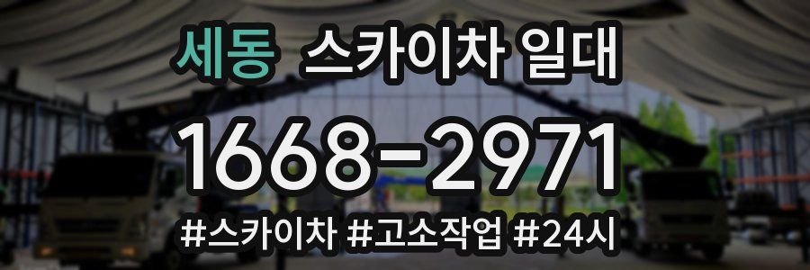 세동 스카이차 일대