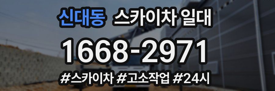 신대동 스카이차 일대