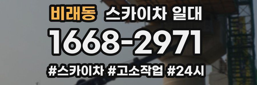 비래동 스카이차 일대