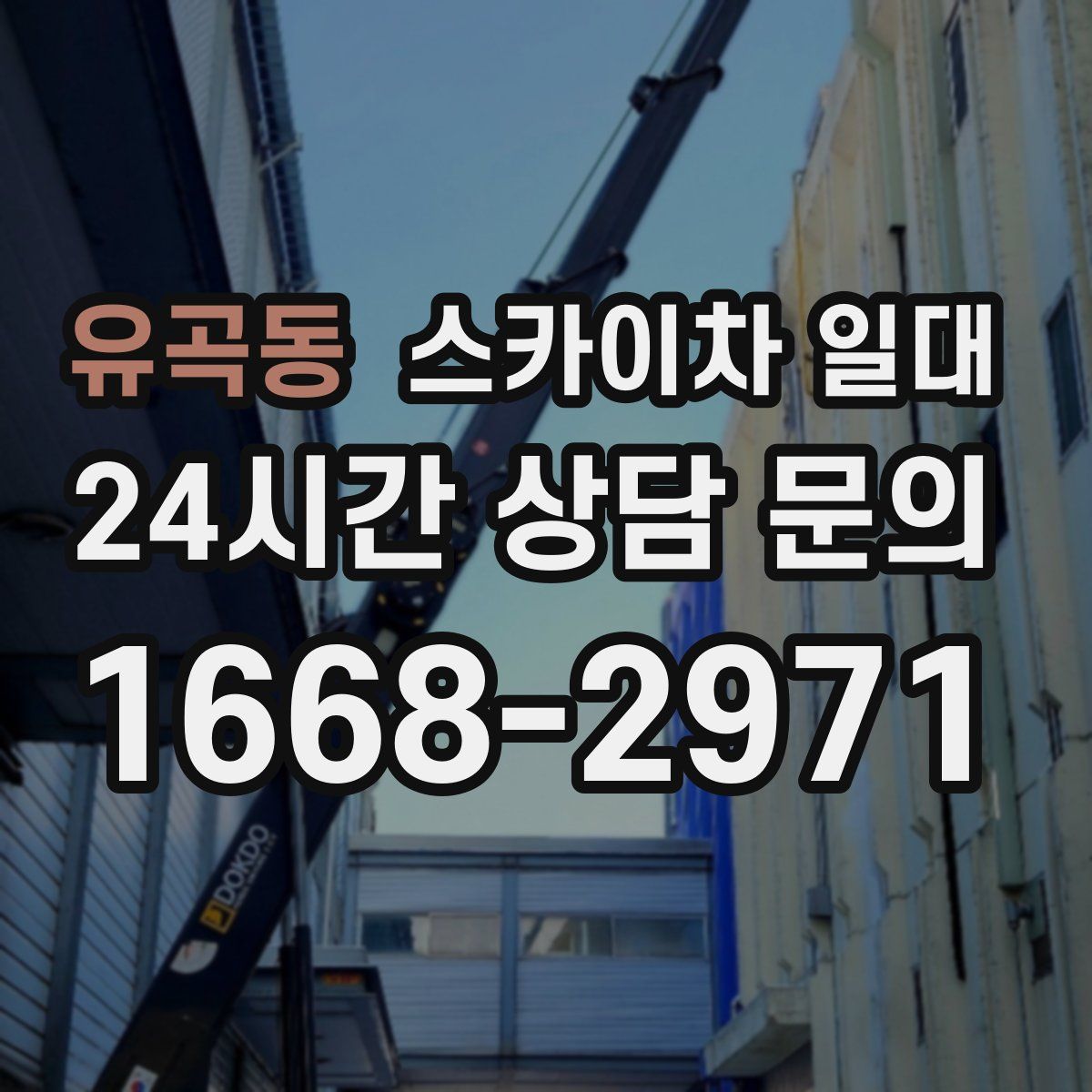 유곡동 스카이차 일대
