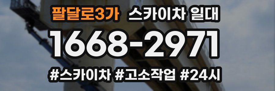 팔달로3가 스카이차 일대