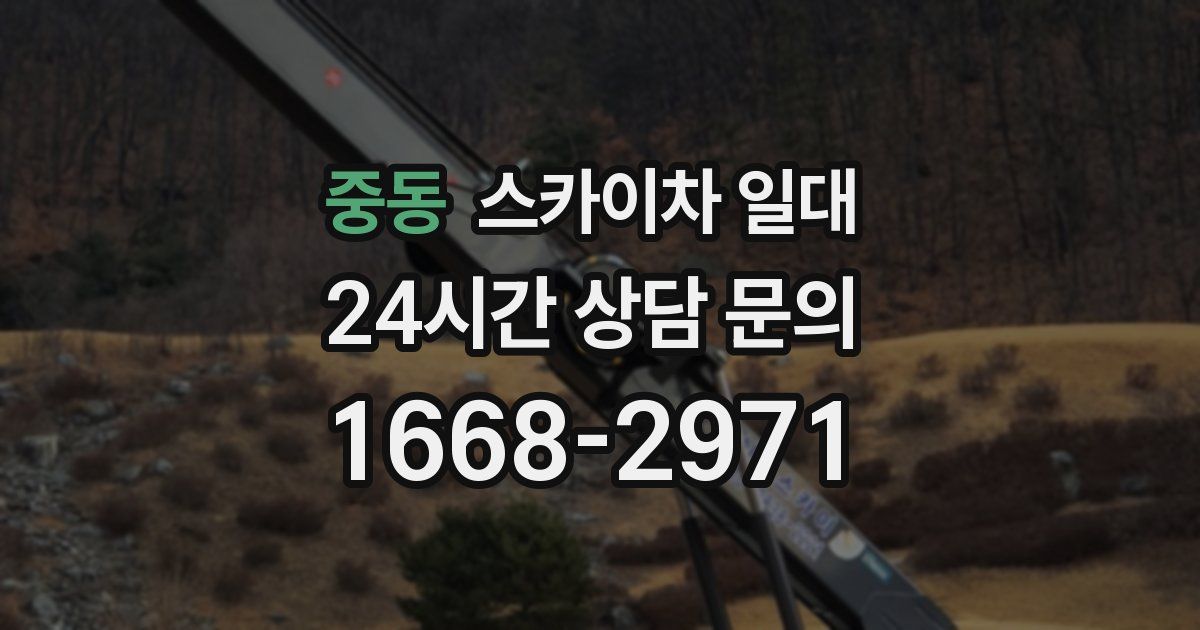 중동 스카이차 일대