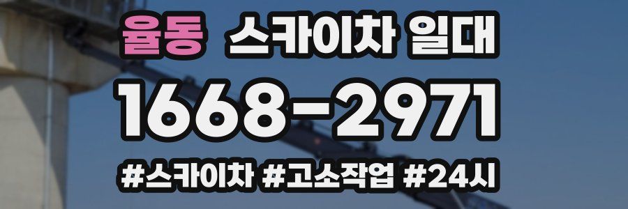 율동 스카이차 일대