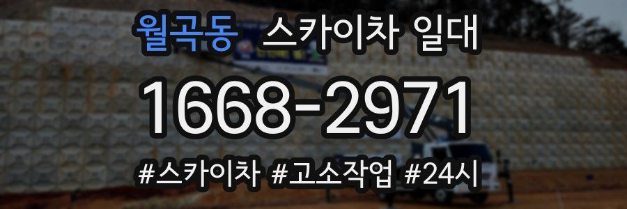 월곡동 스카이차 일대