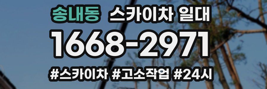 송내동 스카이차 일대