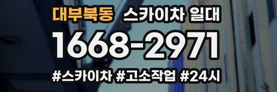 대부북동 스카이차 일대