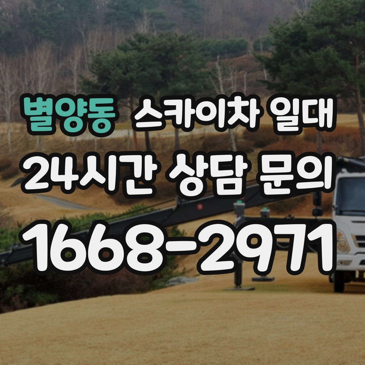 별양동 스카이차 일대