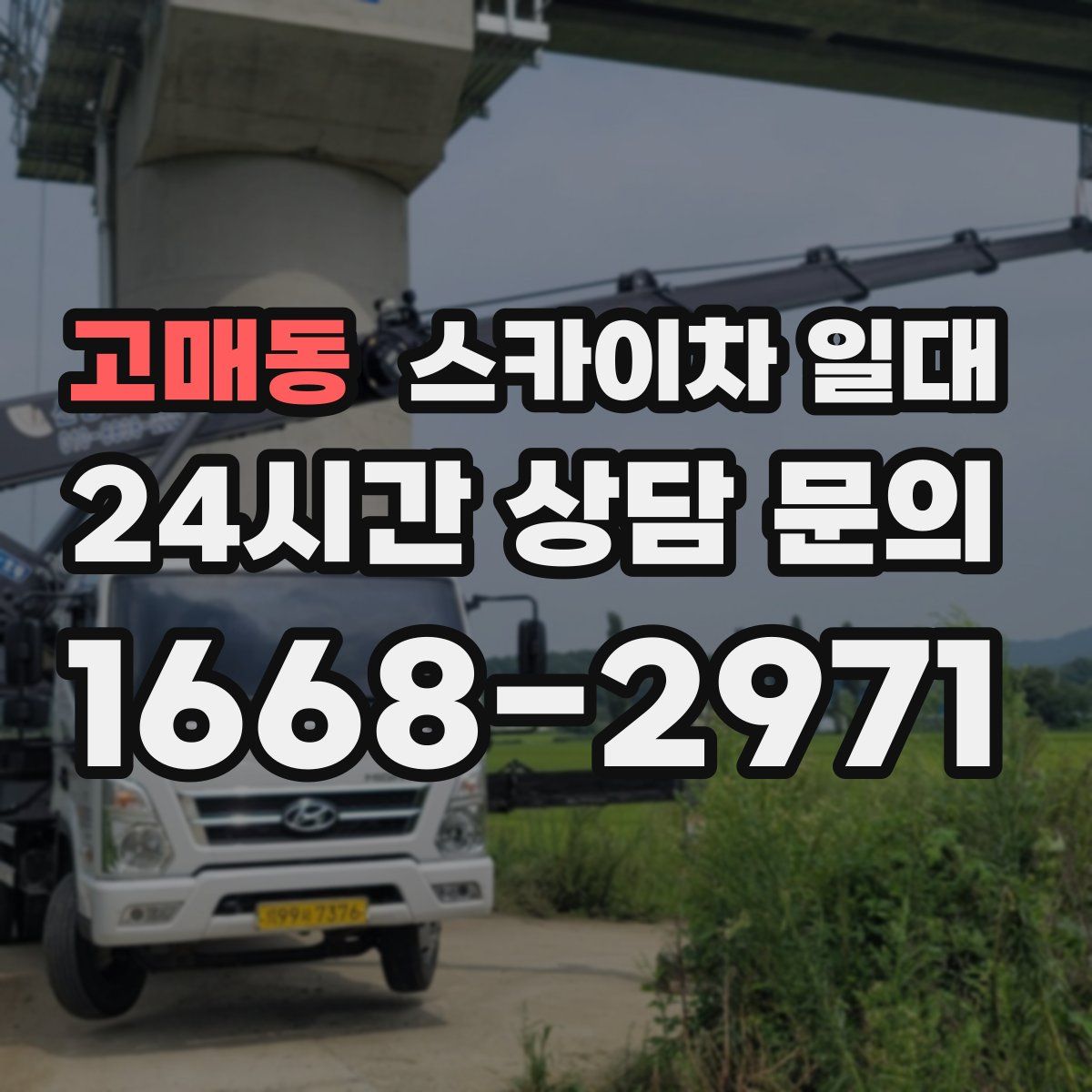 고매동 스카이차 일대