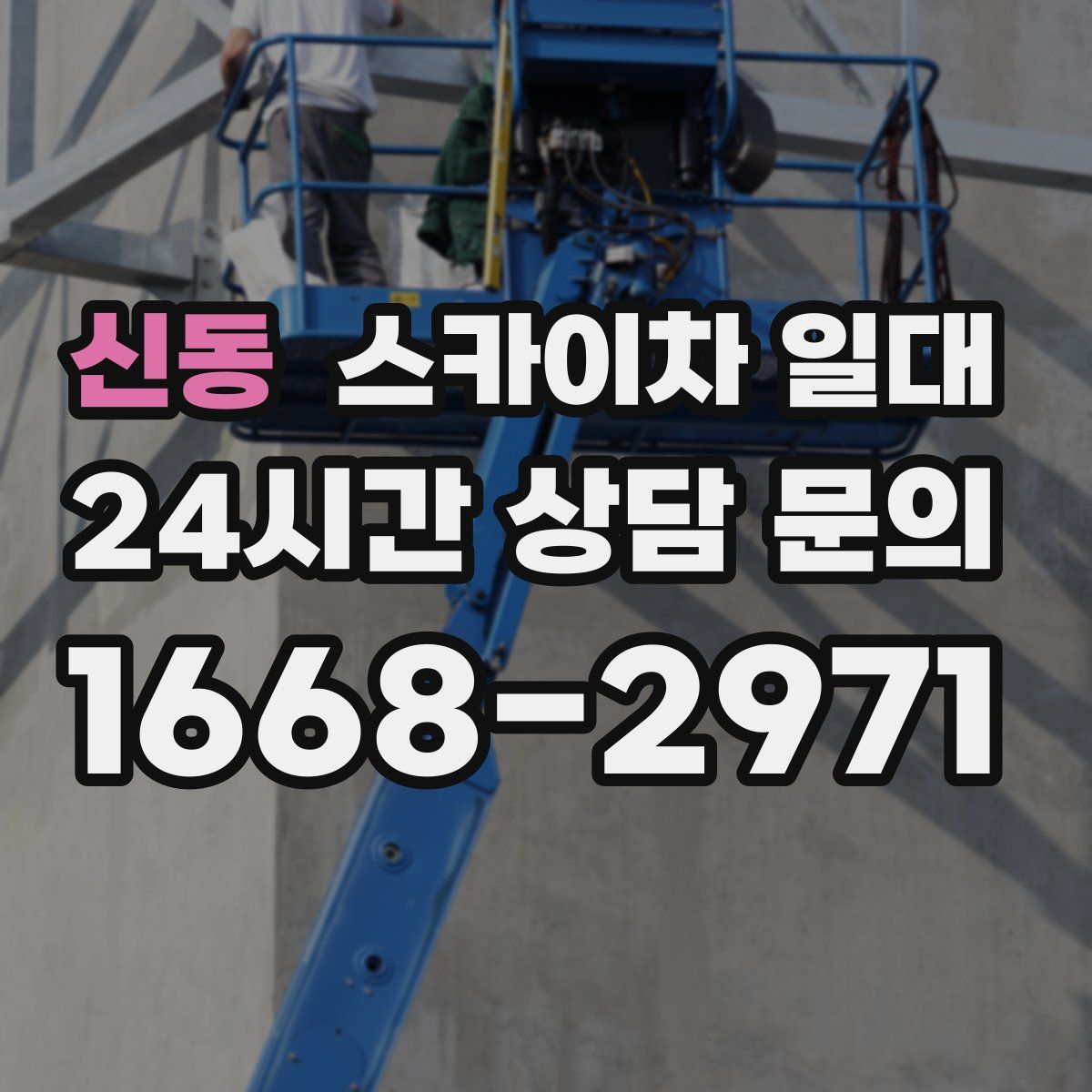신동 스카이차 일대