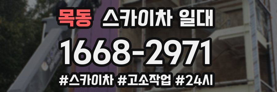 목동 스카이차 일대