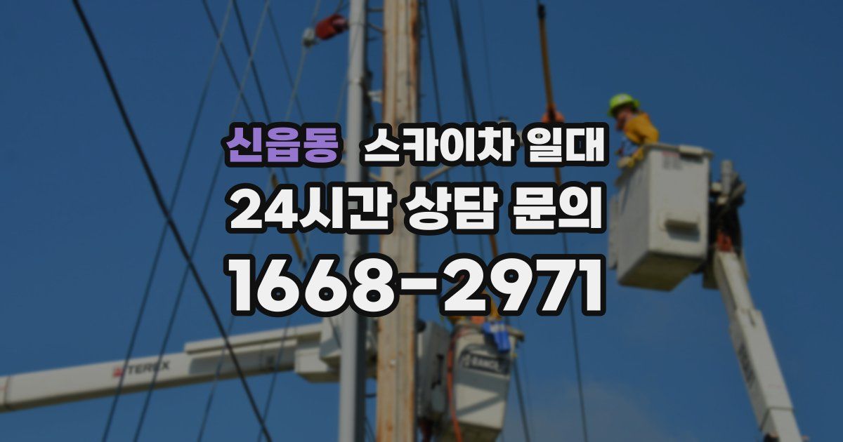 신읍동 스카이차 일대