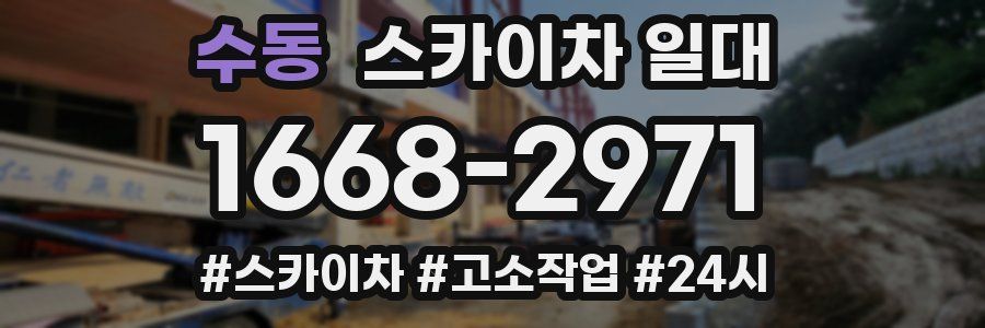 수동 스카이차 일대