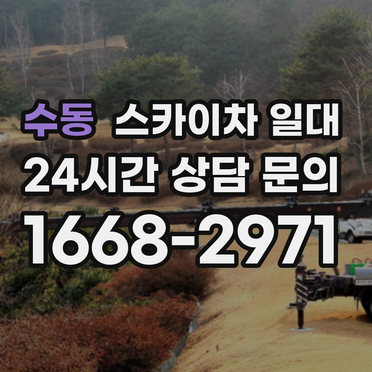 수동 스카이차 일대