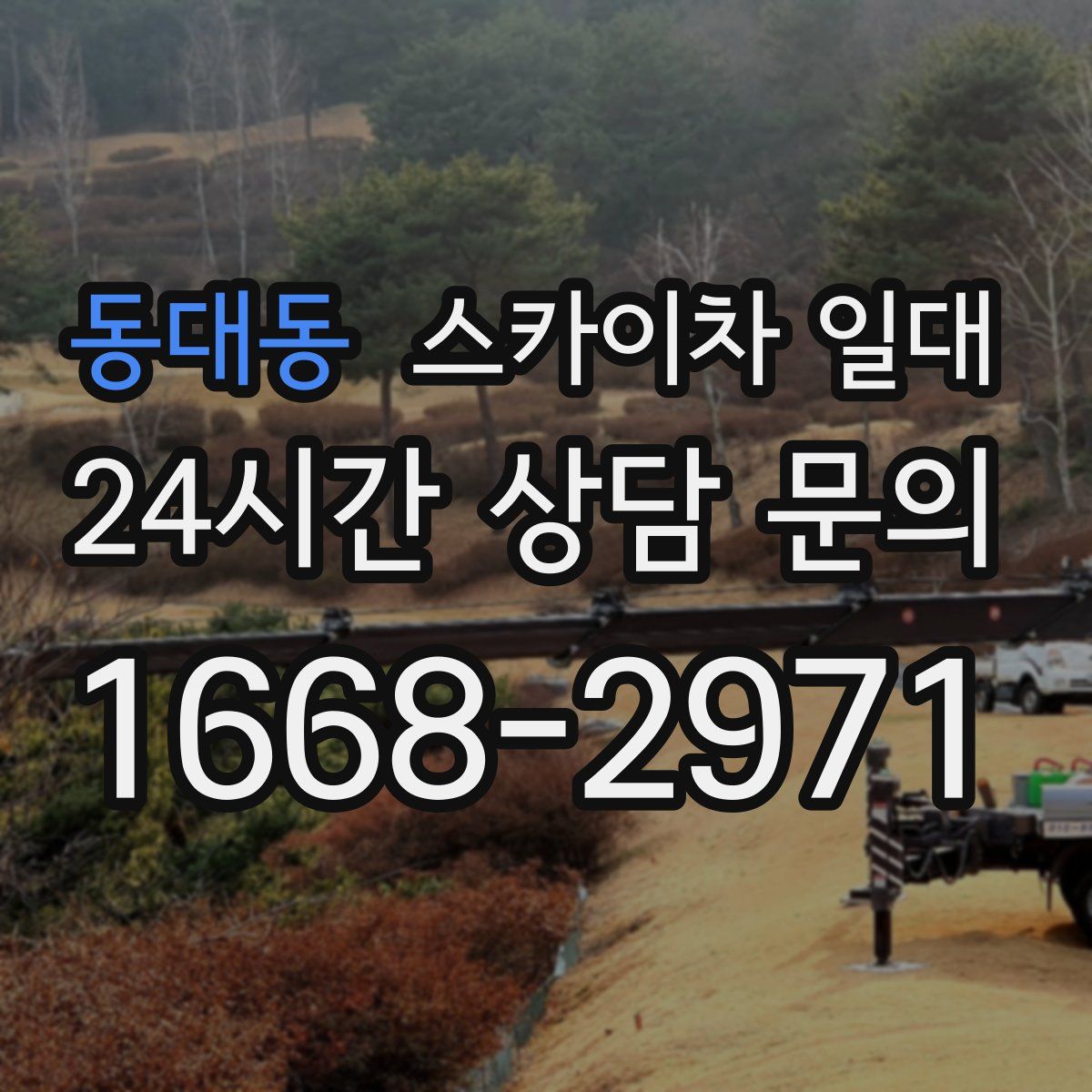 동대동 스카이차 일대