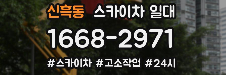 신흑동 스카이차 일대