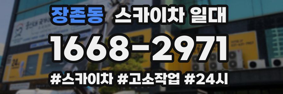 장존동 스카이차 일대