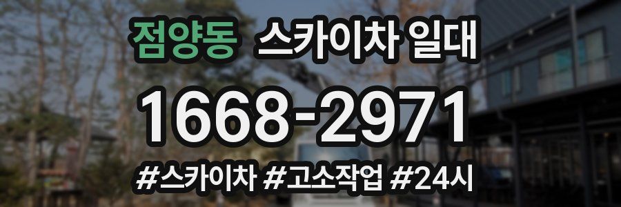 점양동 스카이차 일대