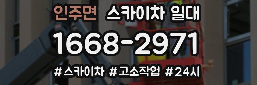 인주면 스카이차 일대