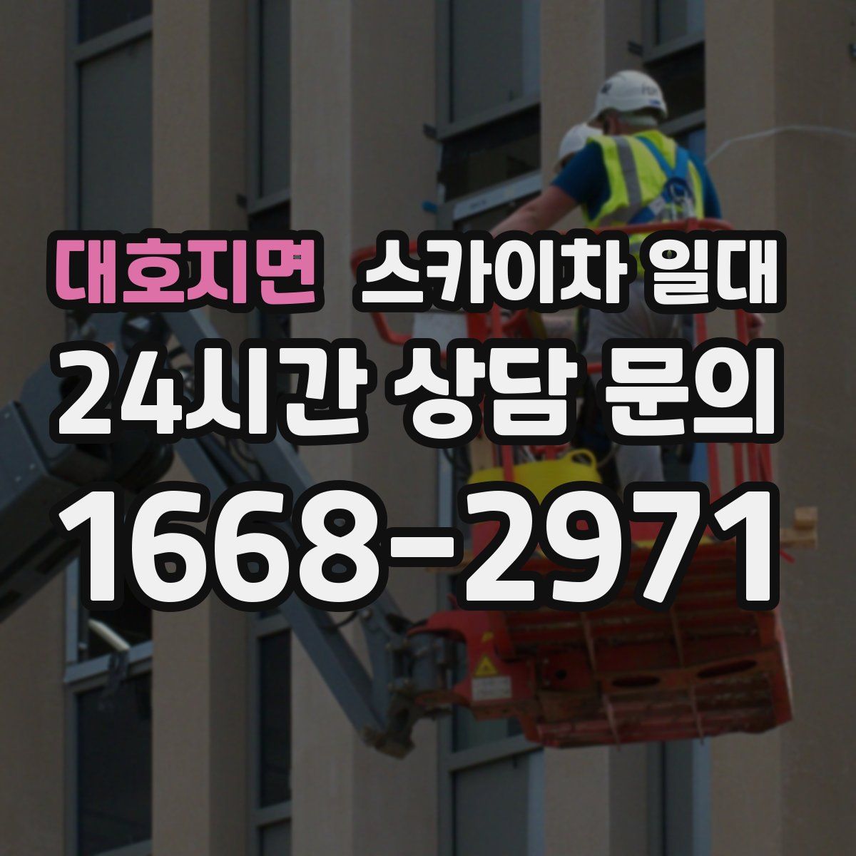 대호지면 스카이차 일대