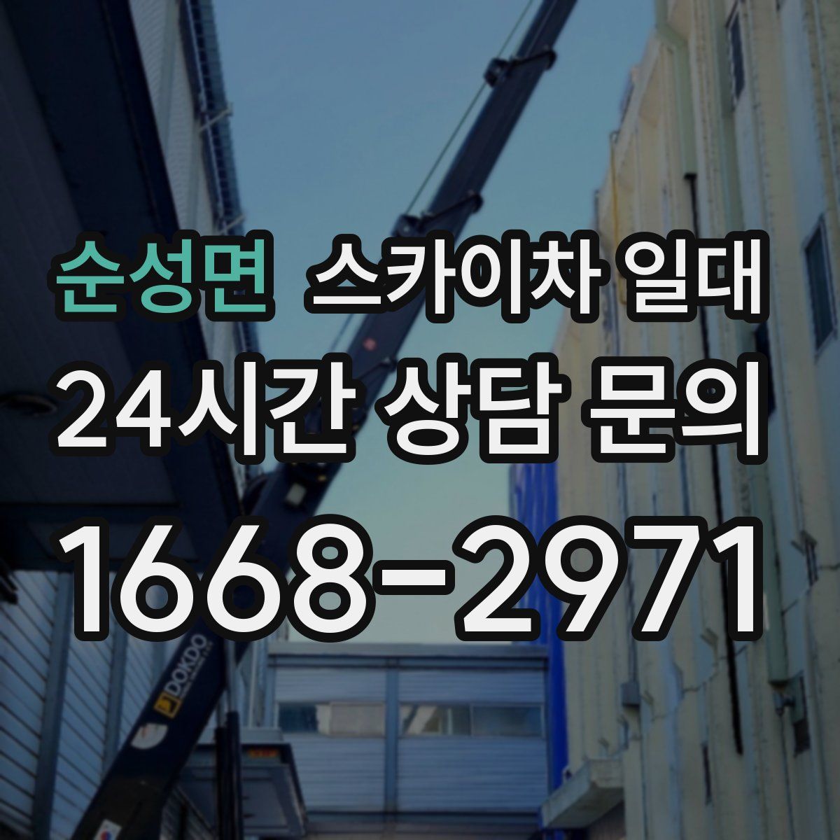 순성면 스카이차 일대