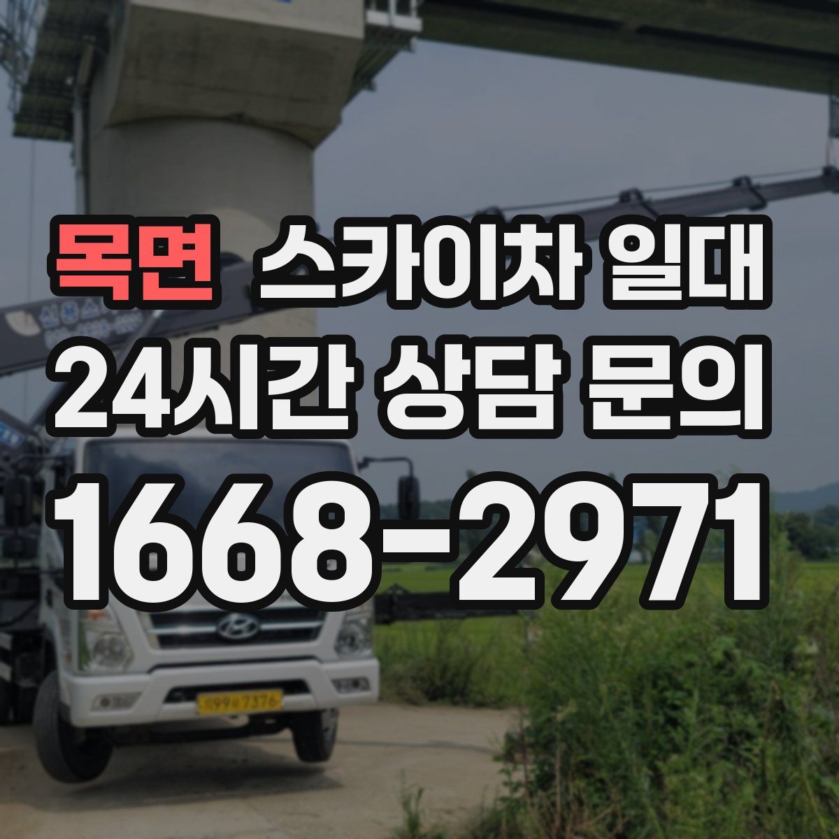 목면 스카이차 일대