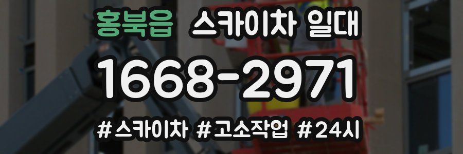 홍북읍 스카이차 일대