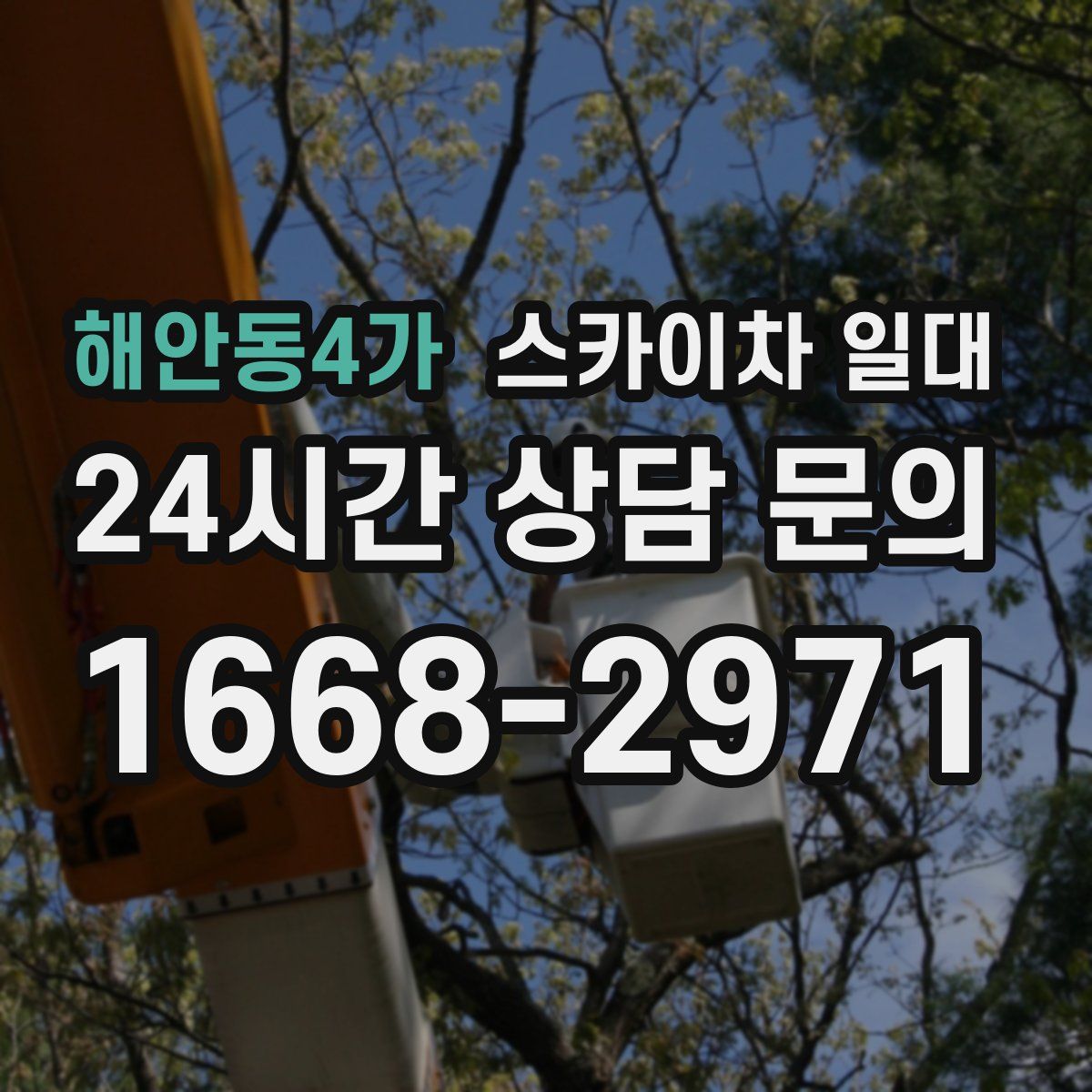 해안동4가 스카이차 일대