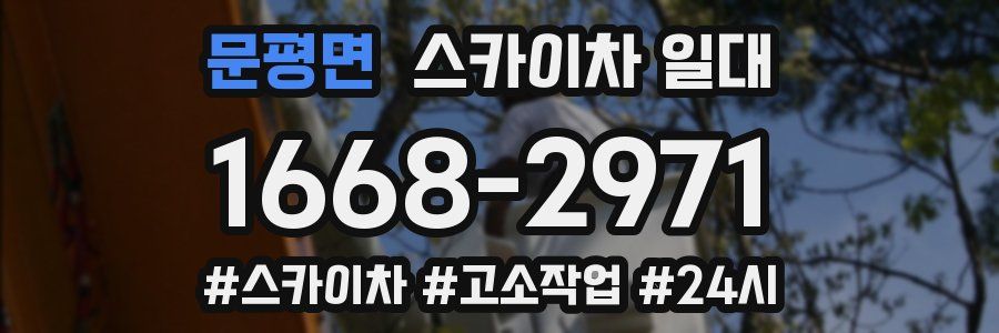 문평면 스카이차 일대