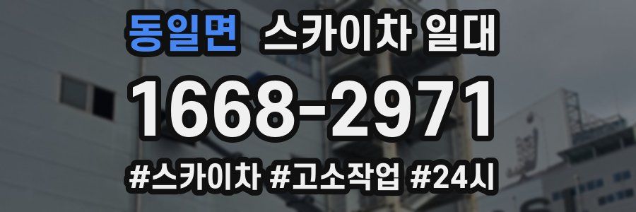동일면 스카이차 일대