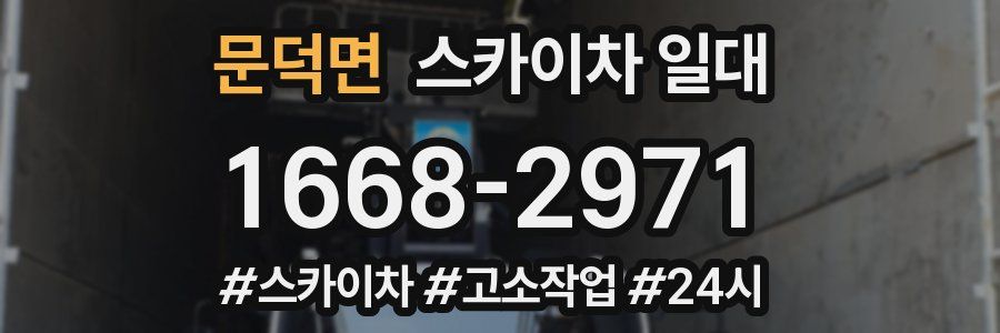 문덕면 스카이차 일대