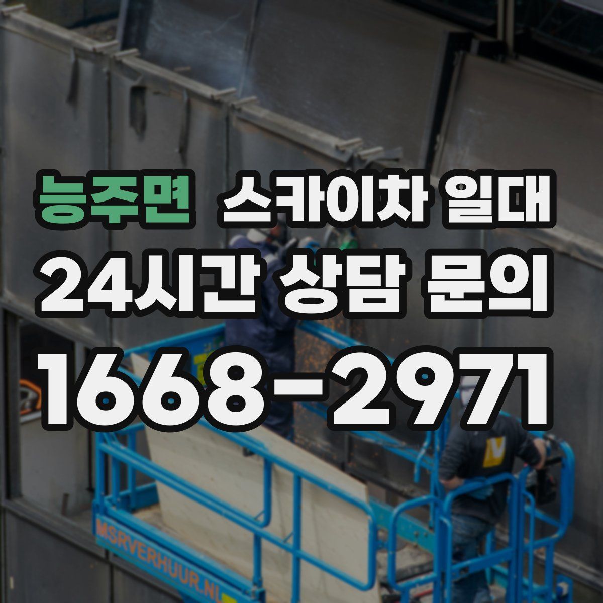 능주면 스카이차 일대