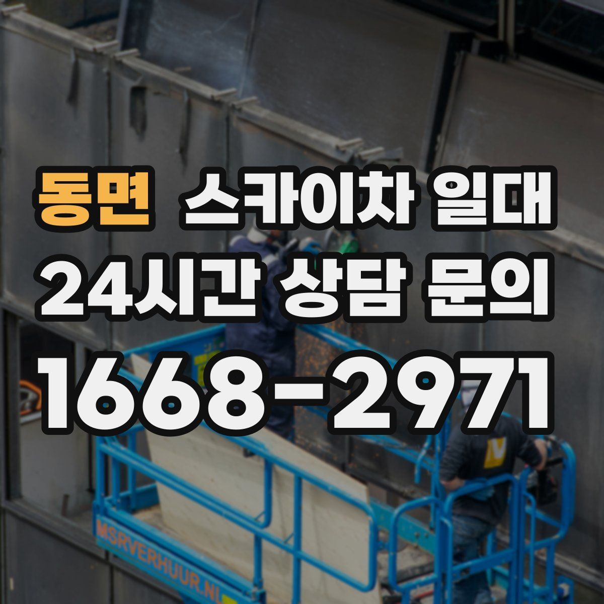 동면 스카이차 일대
