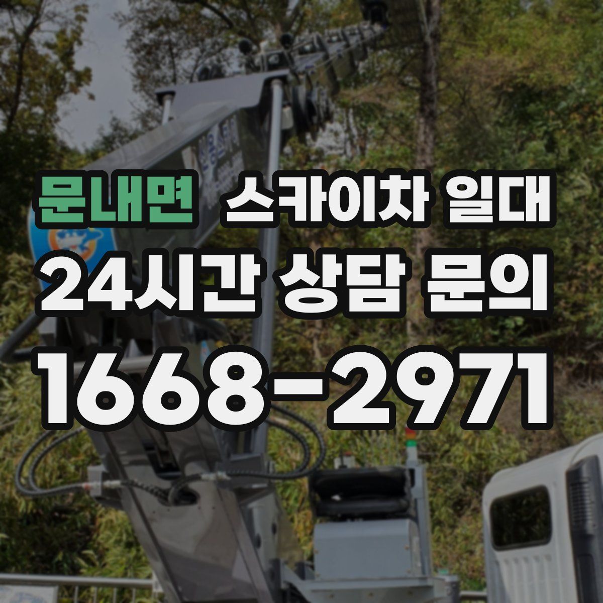문내면 스카이차 일대