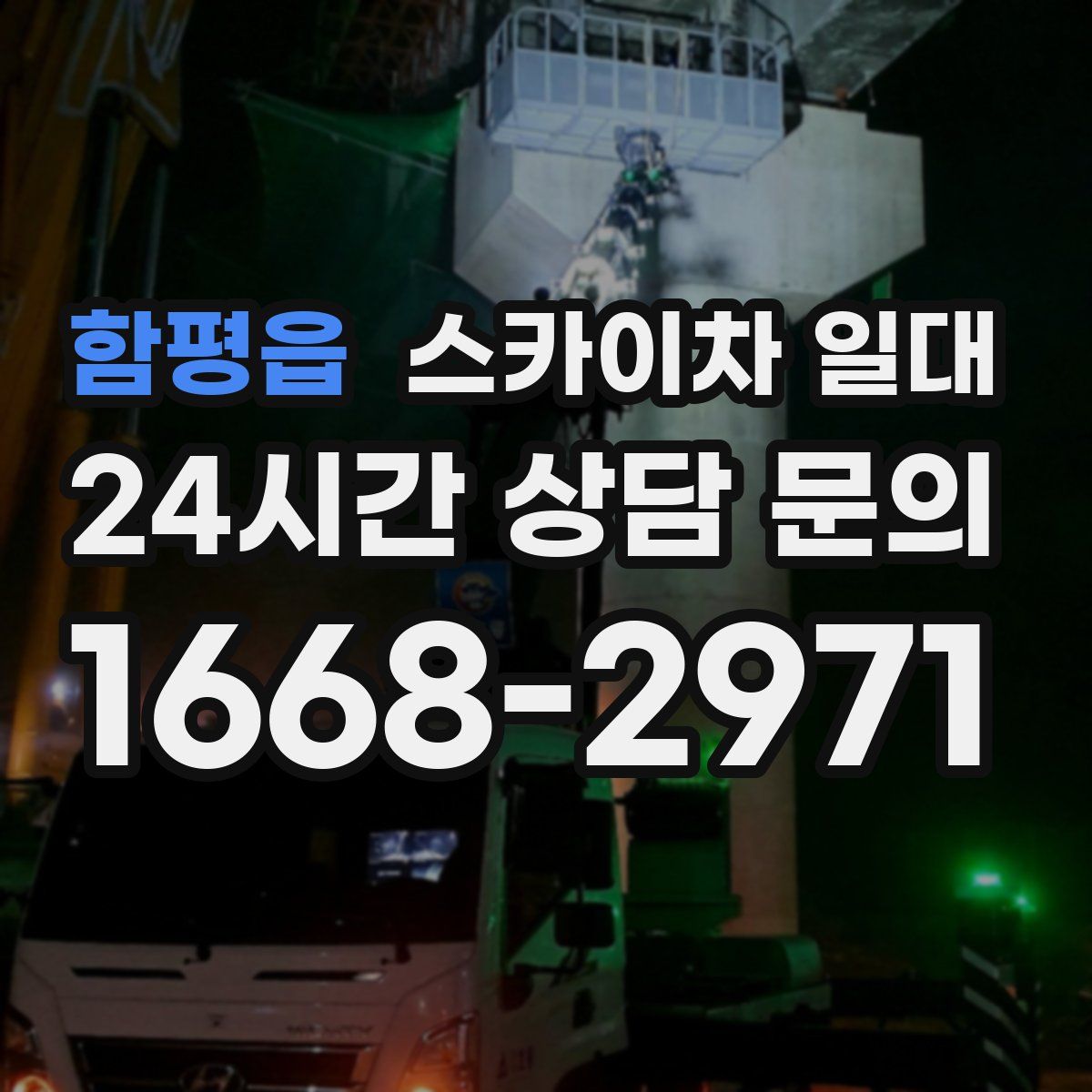 함평읍 스카이차 일대