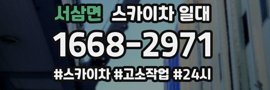 서삼면 스카이차 일대