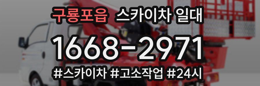 구룡포읍 스카이차 일대