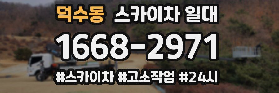 덕수동 스카이차 일대