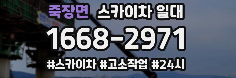 죽장면 스카이차 일대