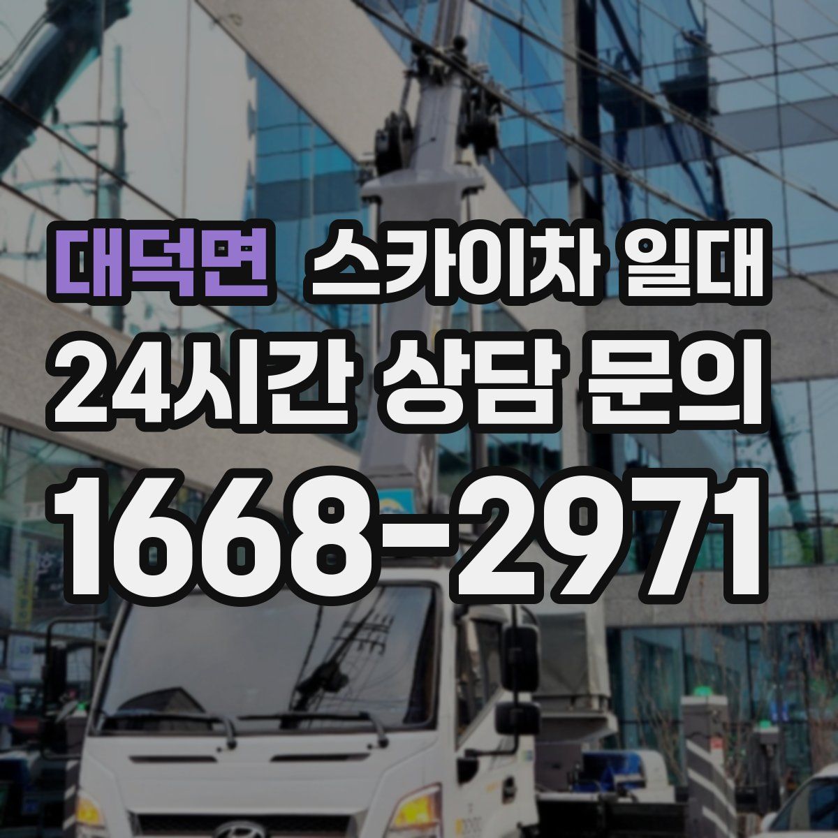 대덕면 스카이차 일대