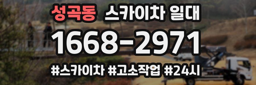 성곡동 스카이차 일대