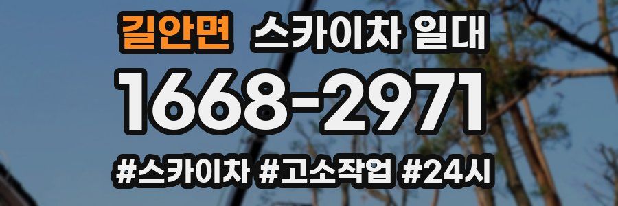 길안면 스카이차 일대