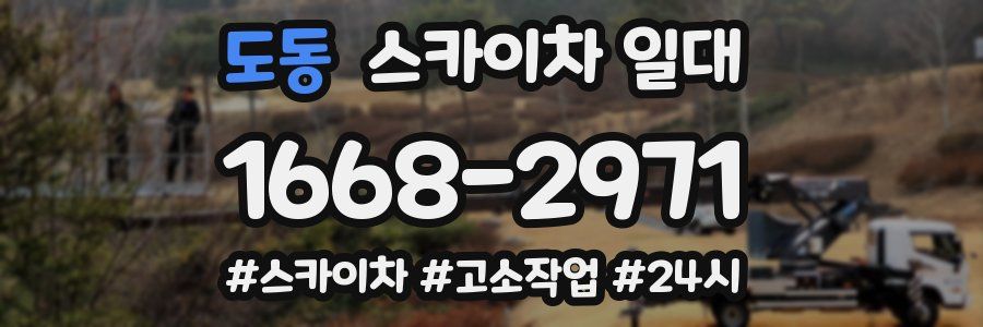 도동 스카이차 일대