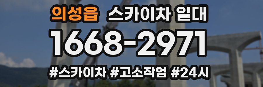 의성읍 스카이차 일대