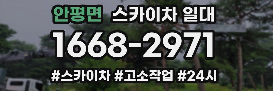 안평면 스카이차 일대