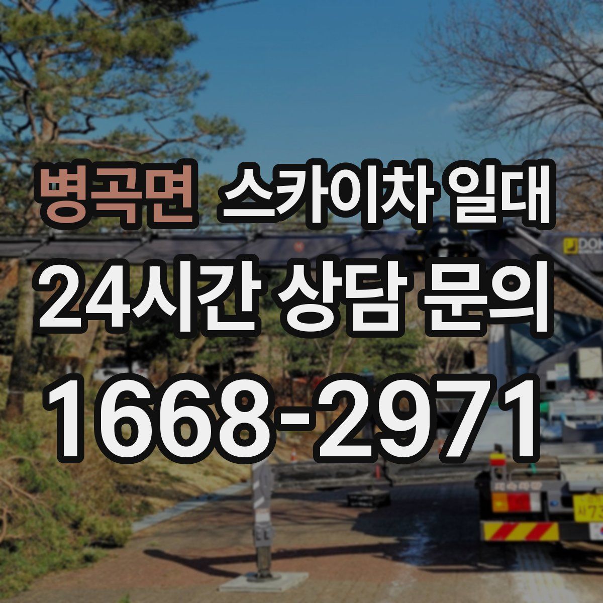병곡면 스카이차 일대